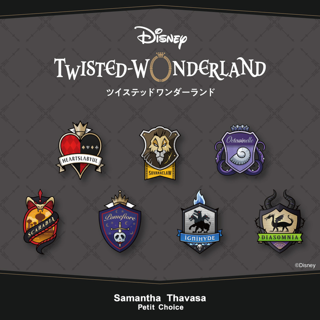 サマンサタバサプチチョイス「ディズニー ツイステッドワンダーランド」コレクション