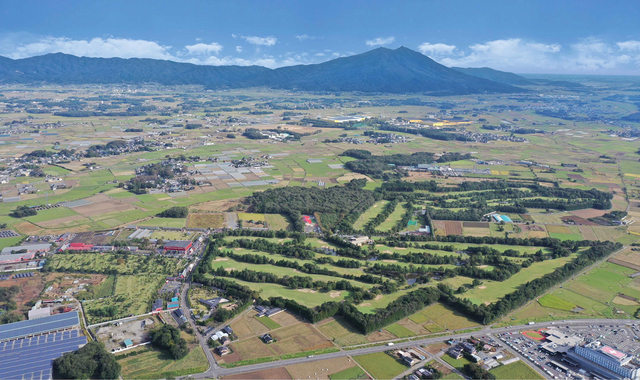 【ユメノバ】敷地の広さ100万平方メートルのザ・ヒロサワ・シティ。奥に写っているのが筑波山です（画像はユメノバ提供）