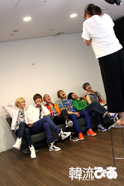 CROSS GENE＠『韓流ぴあ』取材