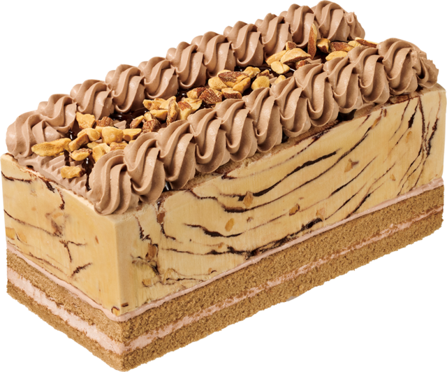 「31 カフェモカケーキ made from ジャモカアーモンドファッジ」＜価格：2,500円（税込）＞【サーティワンに「新アイスクリームケーキ」誕生！アイスクリームとケーキが層になった“苺チーズケーキ＆カフェモカ”全国で販売！】