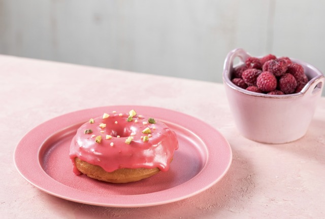 ラズベリーピスタチオドーナッツ