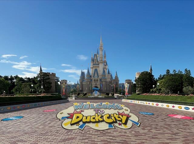 東京ディズニーランド「ディズニー・パルパルーザ」第2弾「ドナルドのクワッキー・ダックシティ」装飾