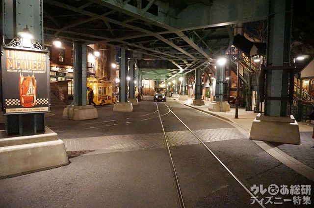 静かなデランシーストリート｜東京ディズニーシー「ピクサー・プレイタイム」2018年