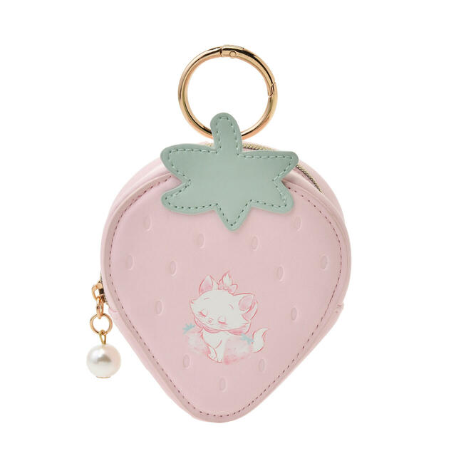 マリー おしゃれキャット ポーチ カラビナ付き STRAWBERRY COLLECTION 2,400円