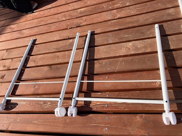 【ニトリ ワゴン型物干しスタンド】工具の用意は不要！