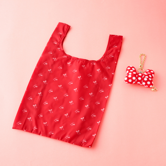 ディズニー バッグチャームエコバッグ リボン：2,000円（税込）