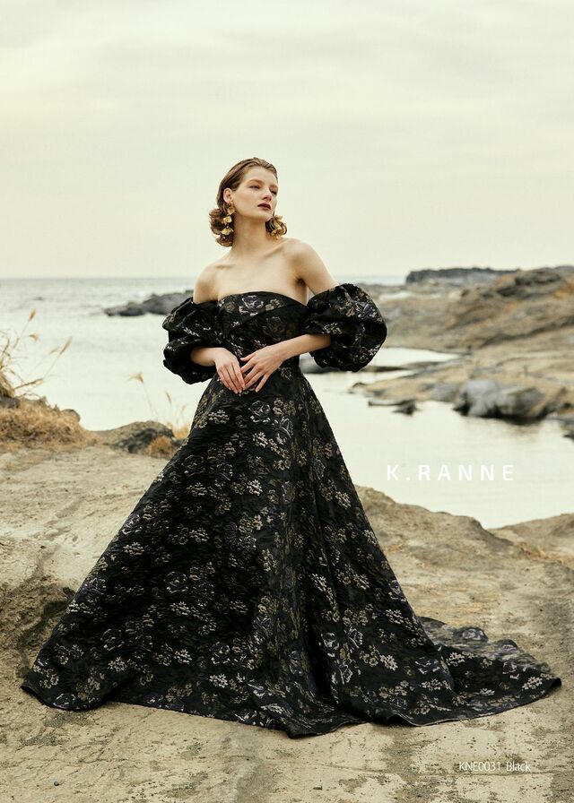 「K.RANNE-クランネ-」新作ウェディングドレス KNE0031_Black 