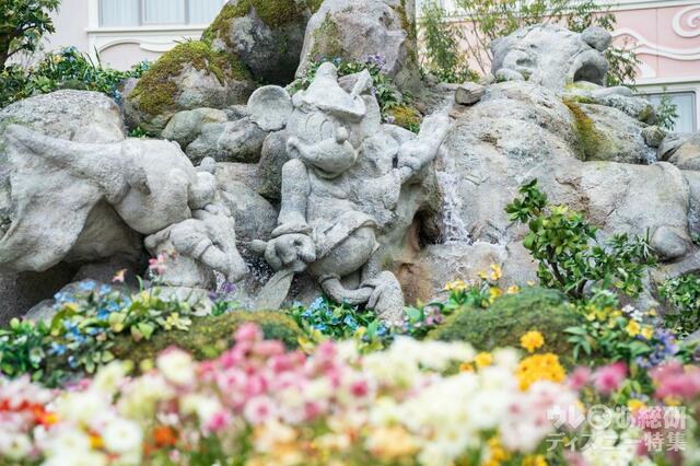 【東京ディズニーシー・ファンタジースプリングスホテル】メインエントランス前/魔法の泉