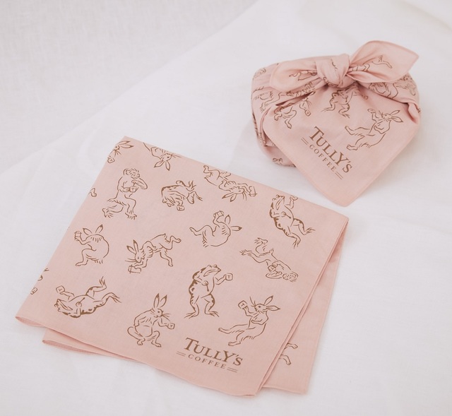 タリーズFUROSHIKI（鳥獣戯画）