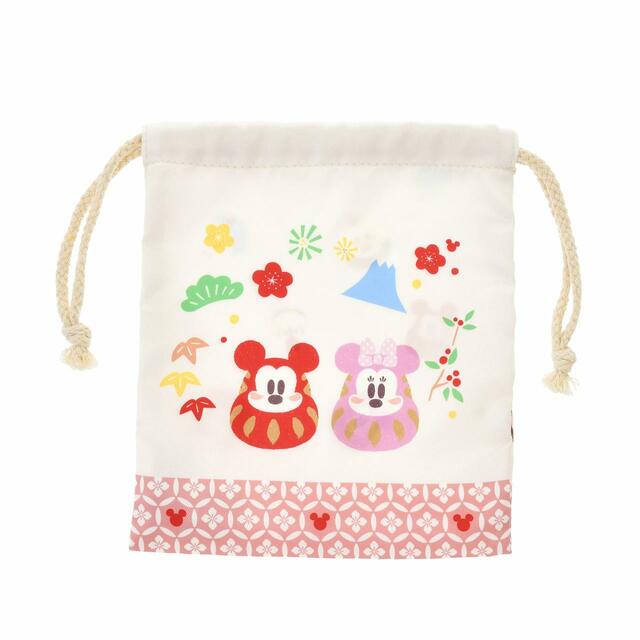 ミッキー＆フレンズ 巾着 NEW YEAR 2024 1,100円