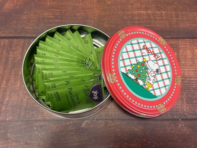 食べた後はティーバッグの整理用に。