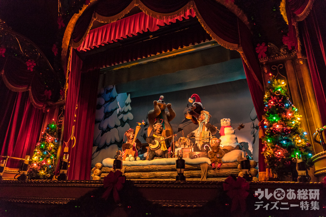 カントリーベア・シアター“ジングルベル・ジャンボリー”|TDL「クリスマス・ファンタジー」2016
