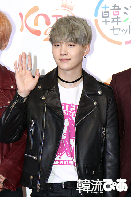 防弾少年団SUGA　フォトセッション　4月24日＠千葉・幕張メッセ「Power of K 2016～Korea TV Fes in Japan」　©Digital Adventure