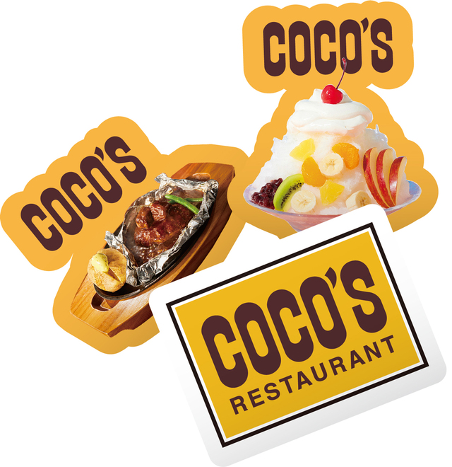 ココス ステッカー3枚セット【ココス 夏の福袋2025】