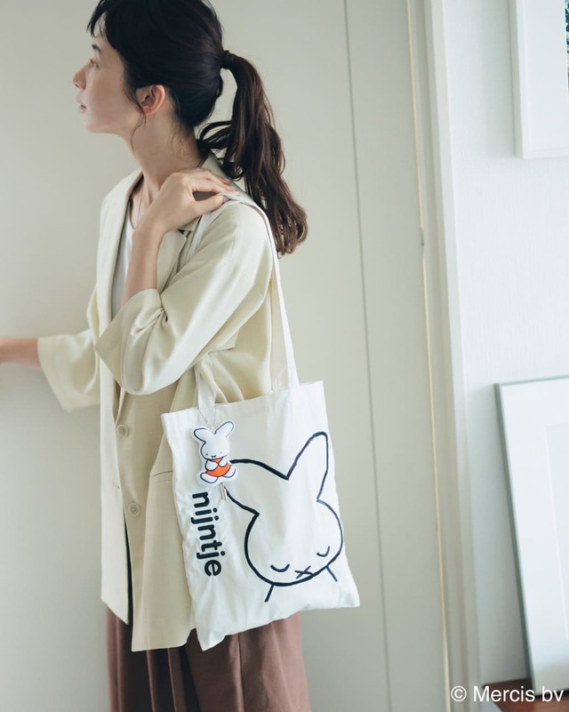 【ミッフィー / studio CLIP×Dick Bruna】キーケース付き刺しゅうトート2,490円（第2弾での発売）