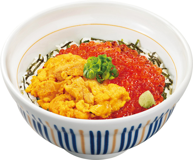 天然うにいくら増し増し丼～たっぷりいくら～ 並盛1,690円