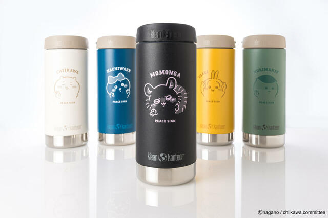 【モモンガ】Klean Kanteen ちいかわ インスレートボトル TKWide 12oz