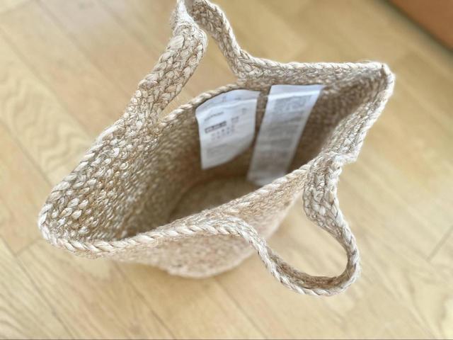 【IKEA（イケア）　TOLKNING トルクニング】ジュートという麻の一種を使用