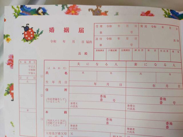 付録「FEILER」の人気デザイン「ハイジ」のスペシャル婚姻届