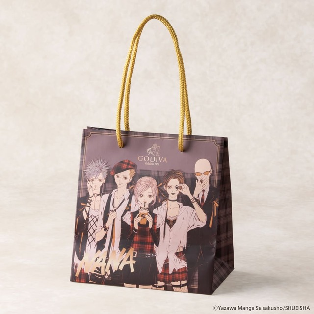 【ゴディバ×NANAコレクション】「ゴディバ×NANA コレクション ギフトバッグ S」275円(税込み)※「ゴディバ×NANA コレクション」のチョコレートを購入いただいた方のみ、同点数分を購入可能