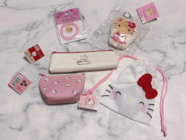 100円ショップDAISO(ダイソー)で大人が使えるかわいくて実用的なキティちゃんグッズをゲット!