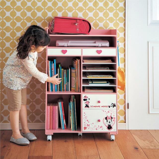 3位「ランドセル収納ワゴン」