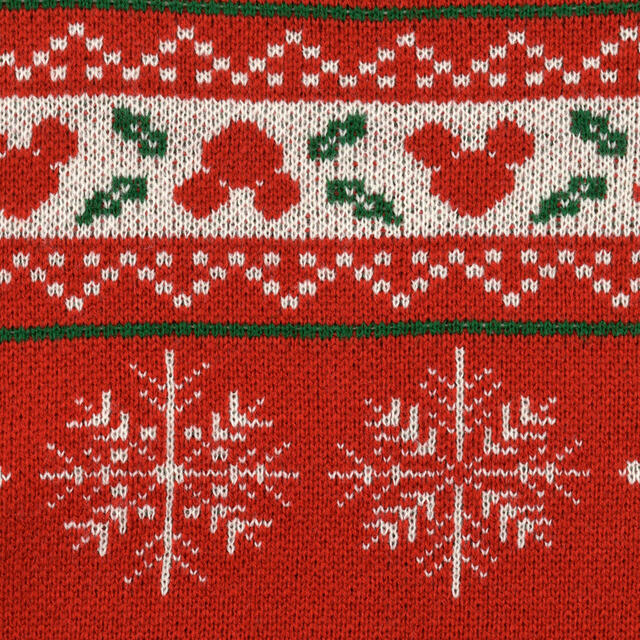 ミッキー 長袖セーター レッド DISNEY CHRISTMAS 9,000円