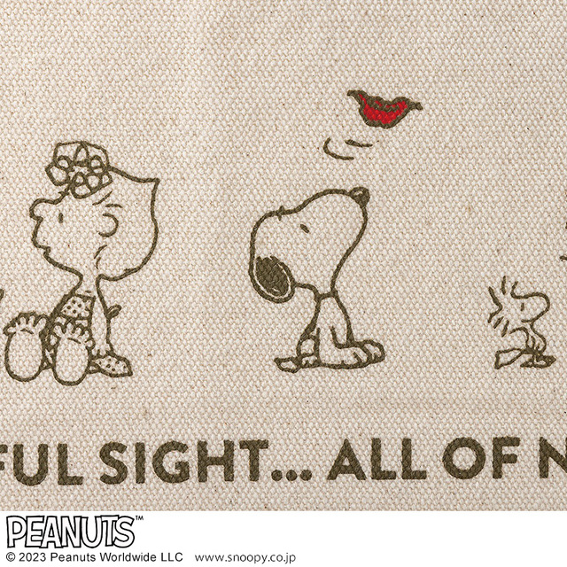 SNOOPY［スヌーピー］HOBBY TOTE BAG　2,860円