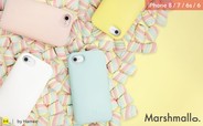 iPhone 8/7/6s/6専用 Marshmallo.(マシュマロ)ソフトケース