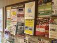 【ミヤマ珈琲 モーニング】地元密着型の情報が店内に貼られているので、地域の新しい情報に出会えます