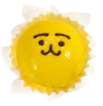 「えもじの子（コラボ） スン眉ケーキ」各税込637円【不二家×「えもじの子（仮）」コラボレーション商品】