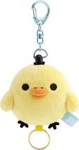 【リラックマ新商品】「ぬいぐるみリールキーホルダー」キイロイトリ　1,760円