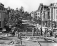 メインストリートUSAの工事風景（1955）