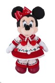 ぬいぐるみ 5,100円｜（立ったところ）高さ約36cm（座ったところ）高さ約28cm｜東京ディズニーリゾート「ディズニー・クリスマス」2019｜販売店舗：東京ディズニーランド「グランドエンポーリアム」