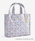 【Cath Kidston × Hello Kitty】スモールブックバッグ Sax 7,700円／Cath Kidstonのシグネチャーアイテムでもあるスモールブックバッグにハローキティコラボが登場