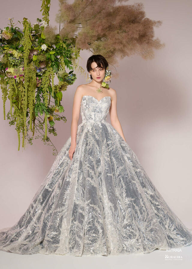 「Irida maison（イリーダメゾン）」新作ウェディングドレス　IM-0035_Gray