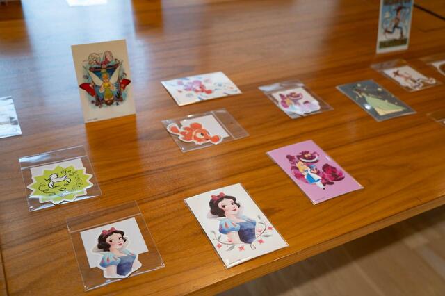 キャンバスポストカード｜770円｜銀座 伊東屋「ディズニー100周年」グッズ