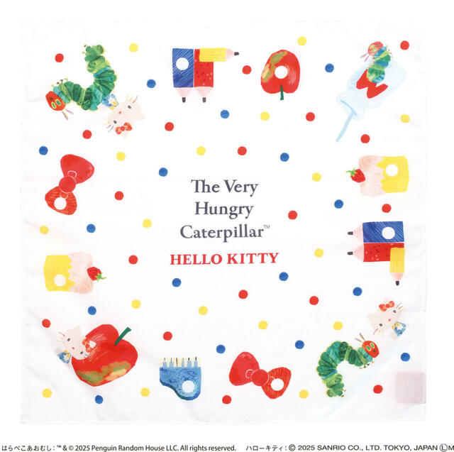 バンダナ【はらぺこあおむし×ハローキティ バラエティーコレクション】