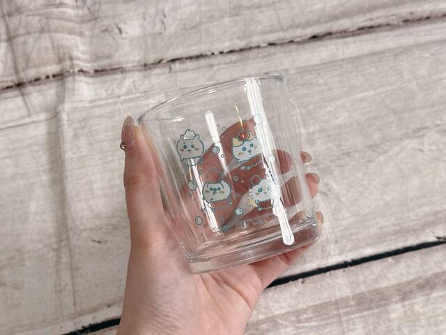 湯上がりの水分補給にちょうど良いグラス！