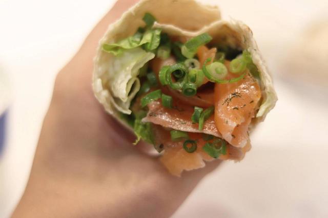 ぎっしりつまったサーモン