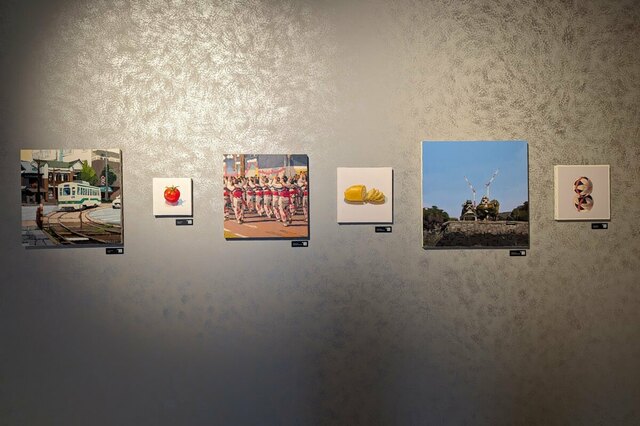 【OMO5熊本】フロント近くに飾られたアート