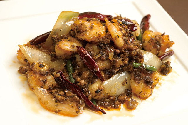 晴晴飯店　本場の海老チリ　 980円