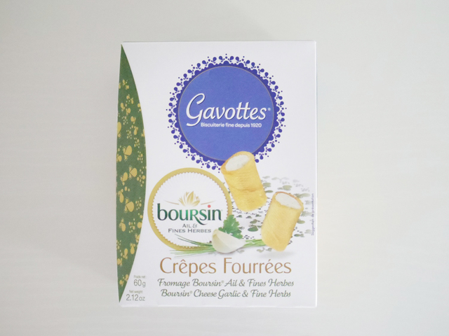 「ガヴォット　ミニクレープ　ブルサンクリーム」60g・345円（税込）