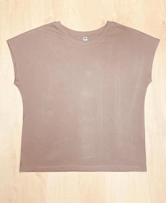 【UNIQLO（ユニクロ）】スムースコットンフレンチスリーブT（半袖）／税込1,000円