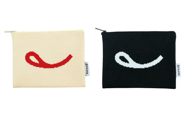 〔非売品〕オリジナルニットポーチ（スマイルマーク）＜全2種＞