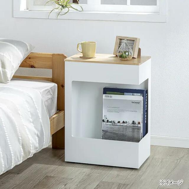 【カインズの収納グッズ売上ランキング 9位】「サイドテーブル　Sticker」S：7,980円（税込）、W：9,800円（税込）