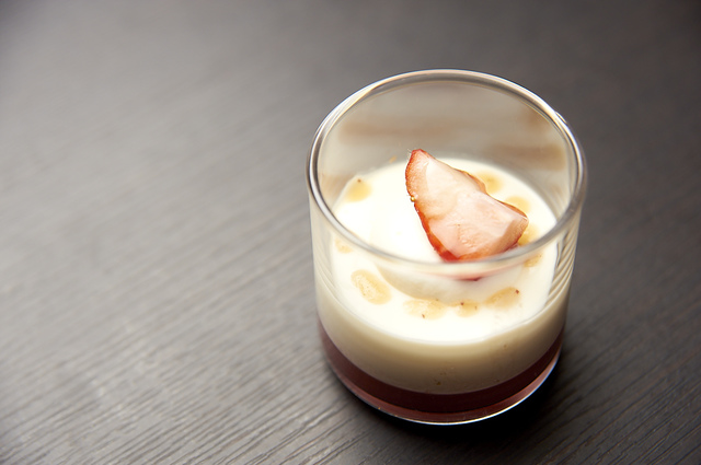 リフレッシュハーブとブランマンジェ