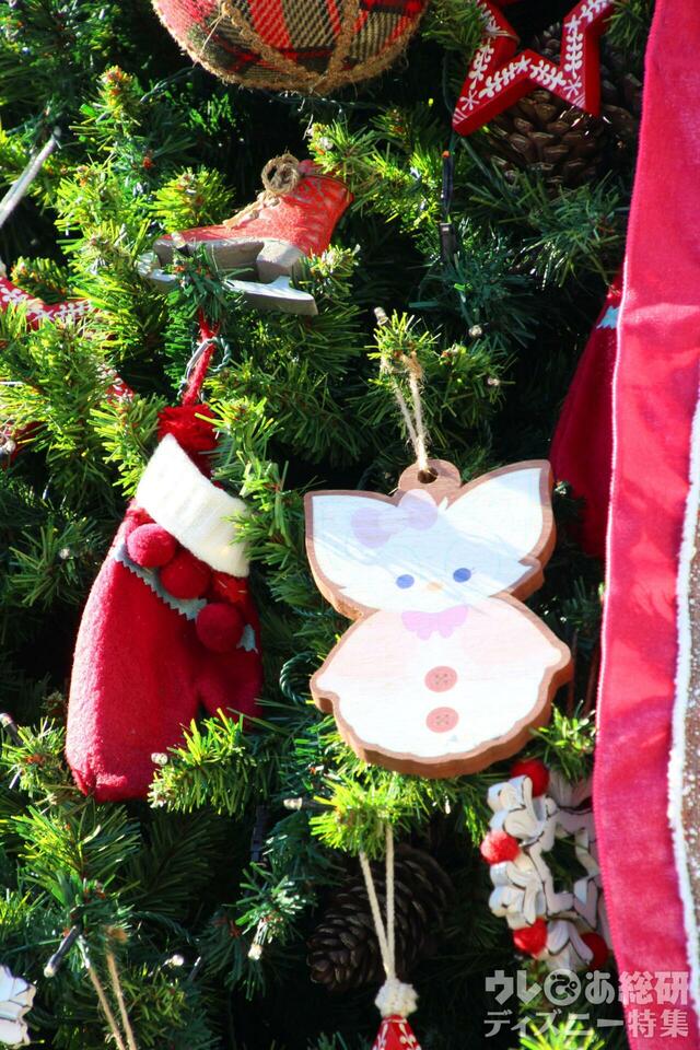 ダッフィーたちのクリスマスツリー