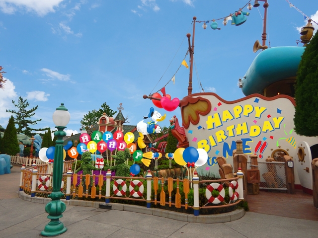 「ドナルドのボート」に登場するデコレーション｜ドナルドの “ハッピーバースデー・トゥ・ミー”（2018年）