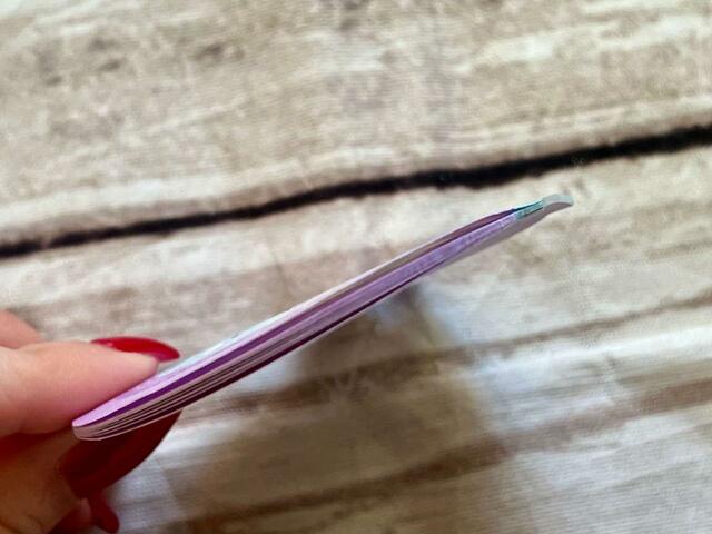 メモは全部で10枚入っています